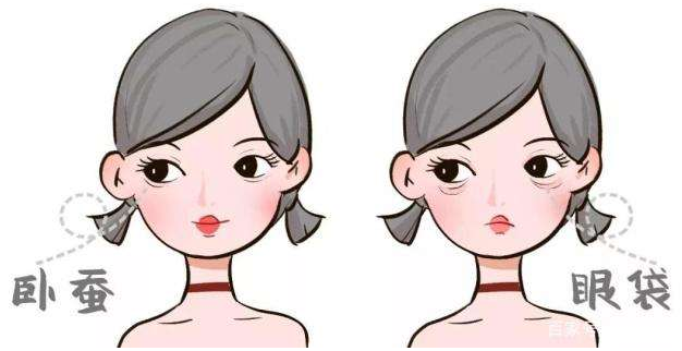 眼袋，卧蚕